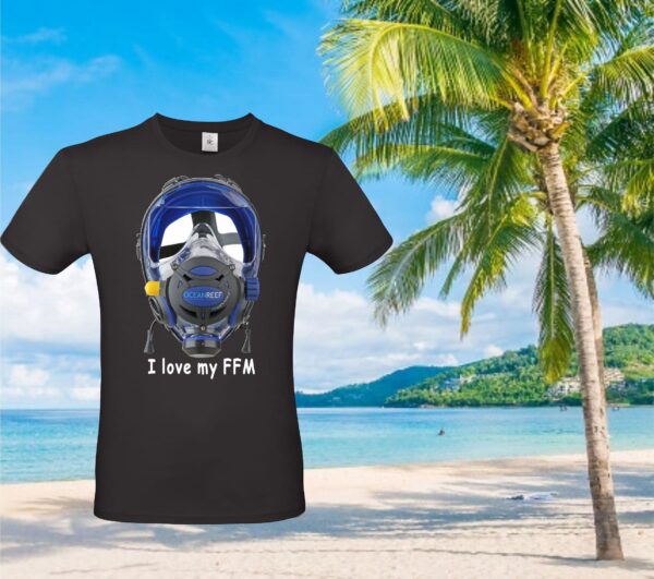 T-Shirt "Full Face Mask" Diver 2