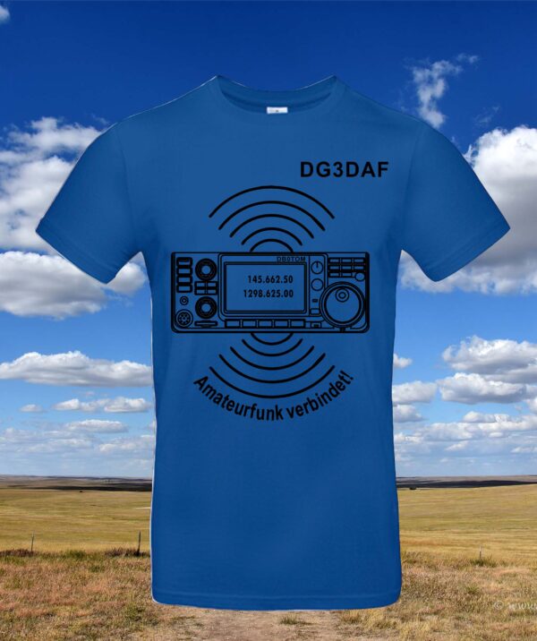 T-Shirt "Amateurfunk verbindet DB0TOM2" – Bild 5