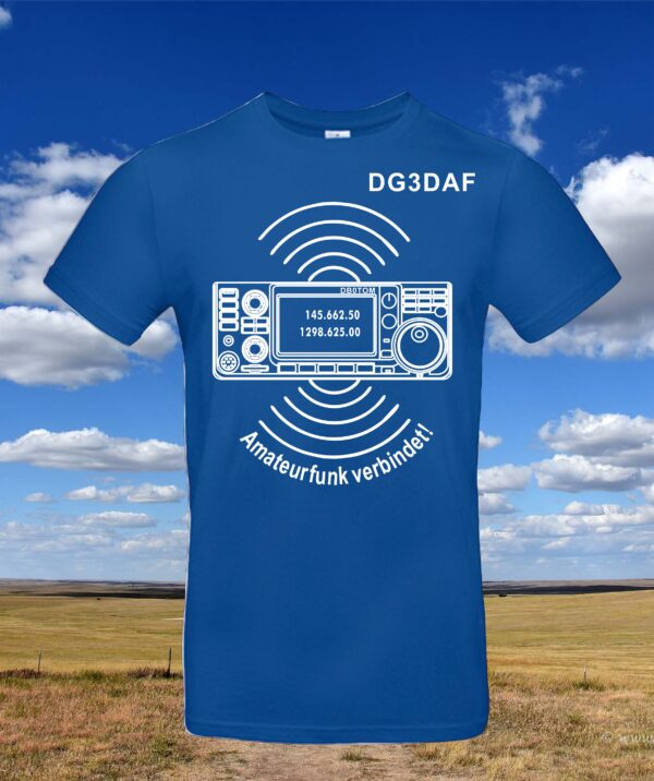 T-Shirt "Amateurfunk verbindet DB0TOM2"